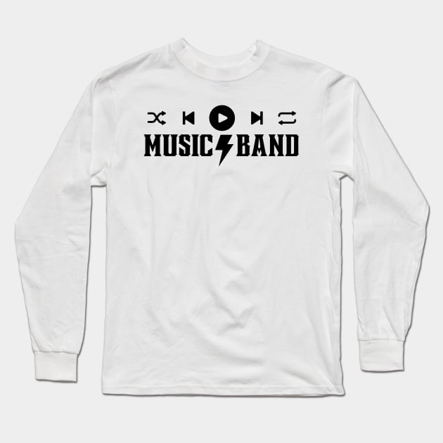 Music Band Long Sleeve T-Shirt by oneduystore